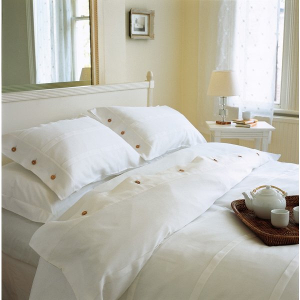 Waffle Duvet Cover Collection - Buttons