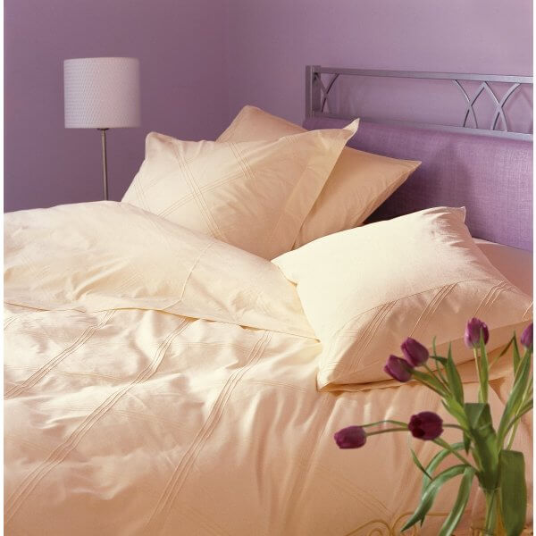 Naples Ivory Egyptian Cotton Duvet Cover Collection